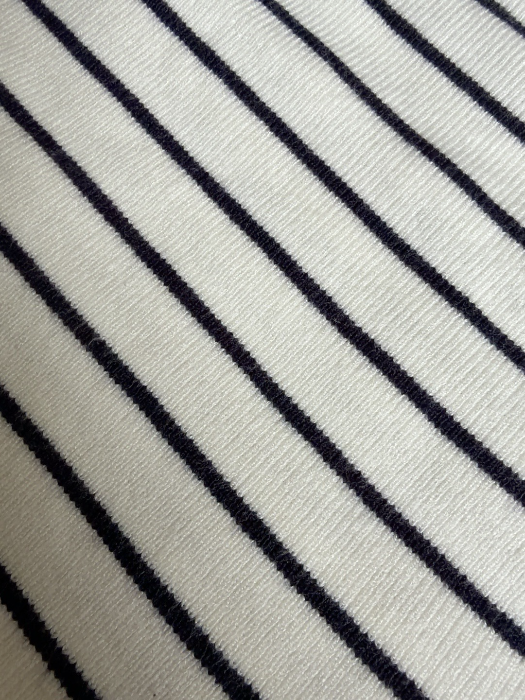 Amour gestreepte trui - crème/blauw