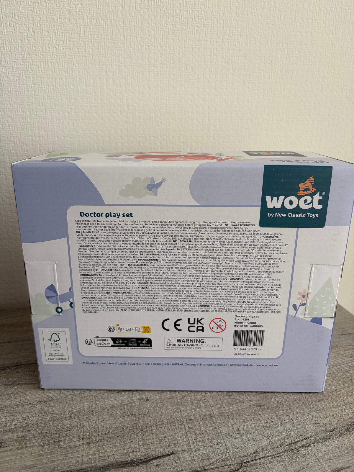 🩺 Houten Doktersset – 14-delig