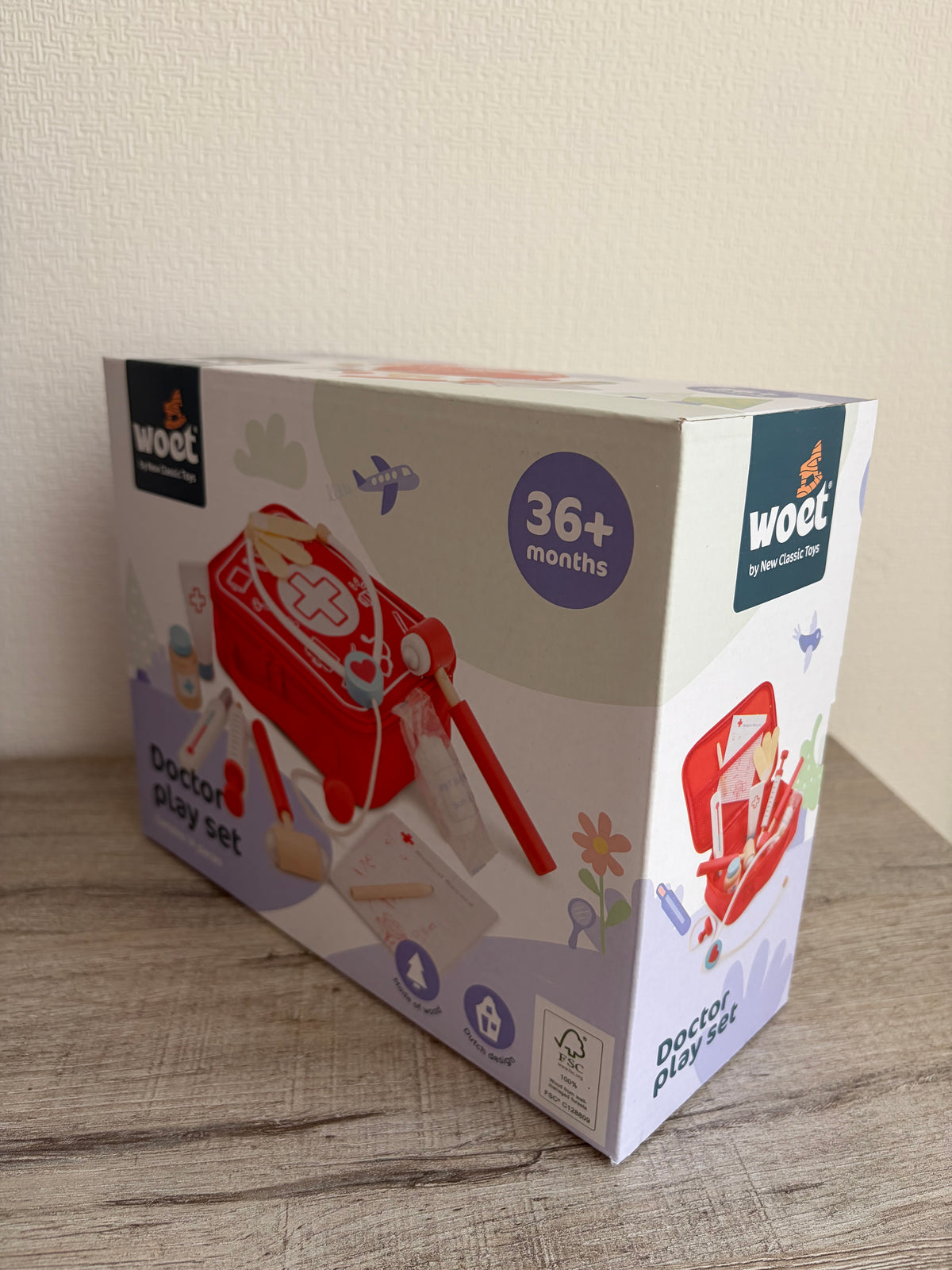🩺 Houten Doktersset – 14-delig