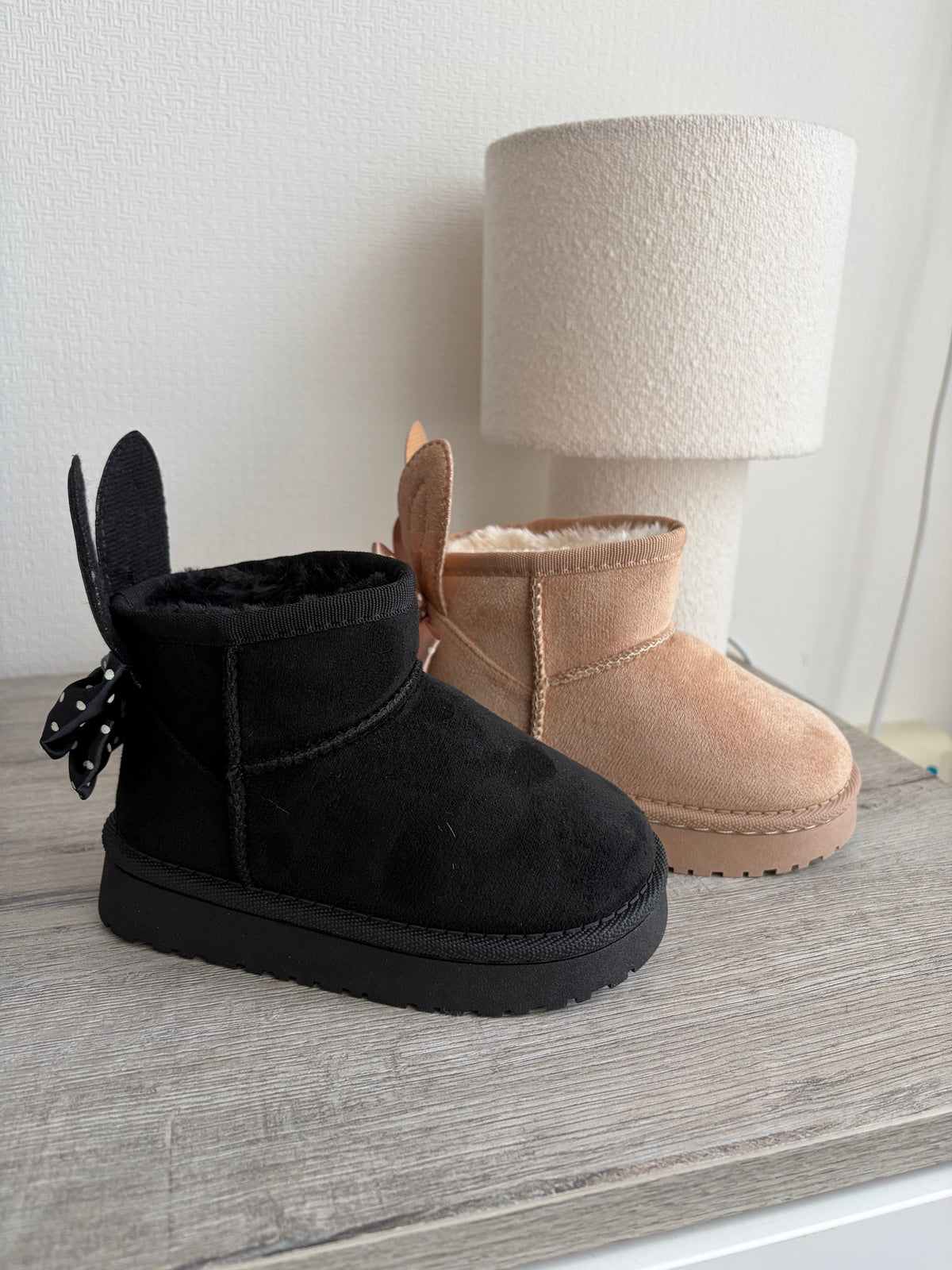 Bunny Boots-Beige 🐰
