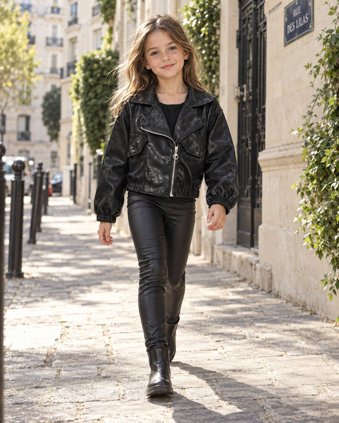 Leatherlook jasje