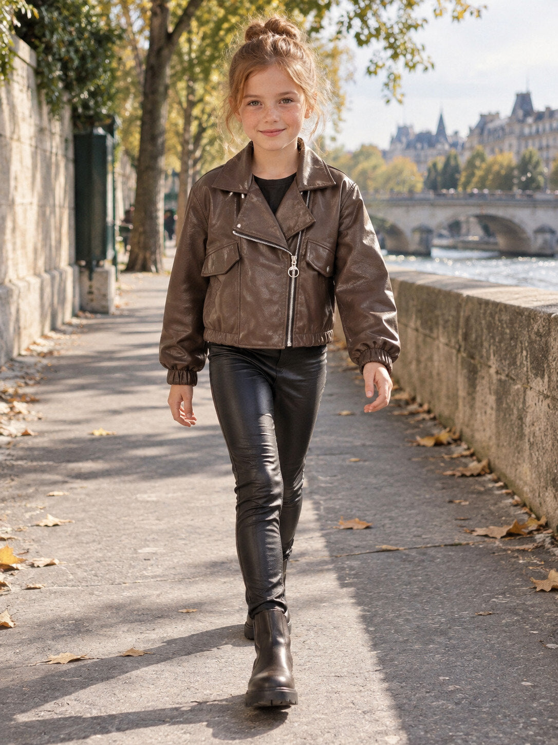 Leatherlook jasje