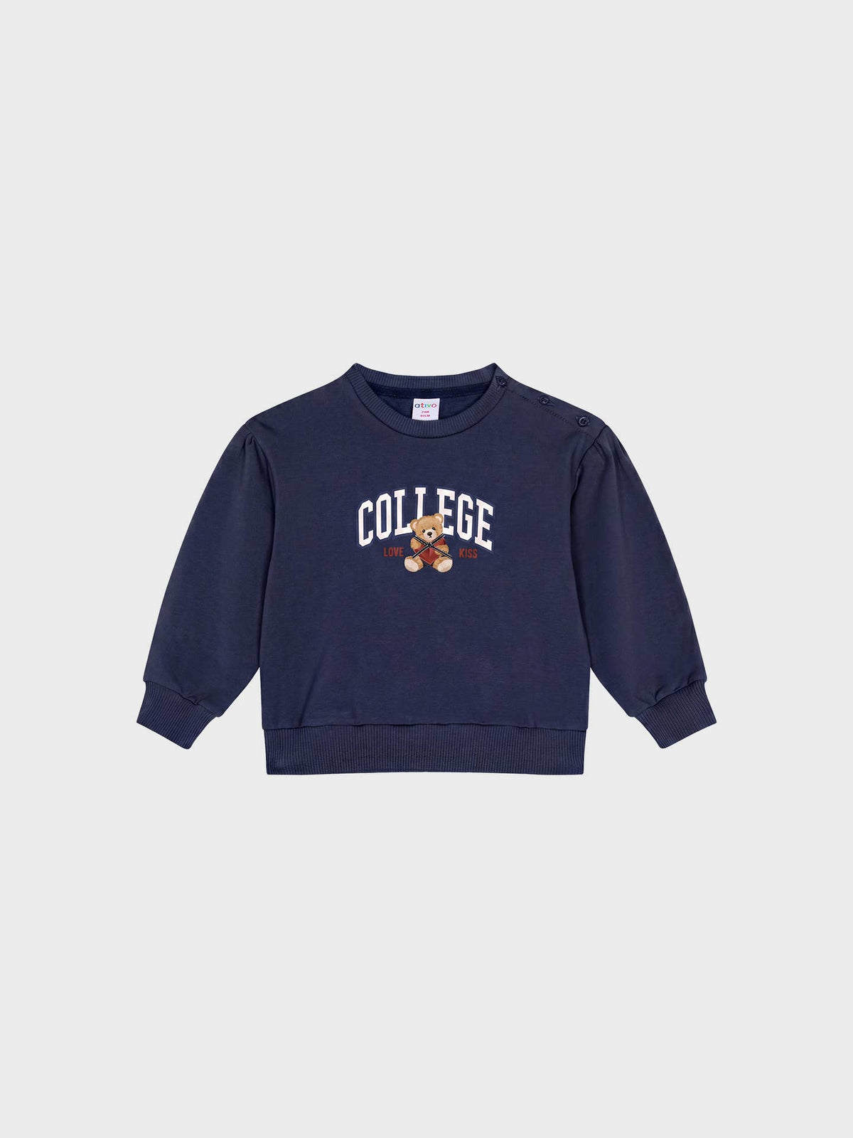 Trui met leuke berenprint