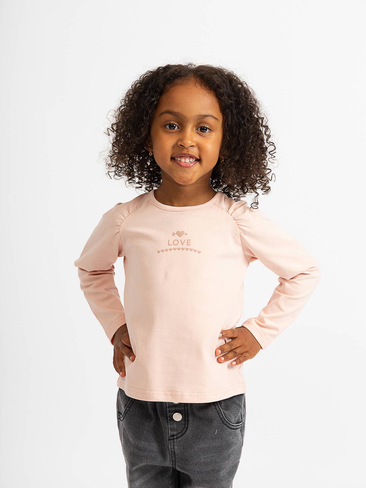 Top met leuk love detail